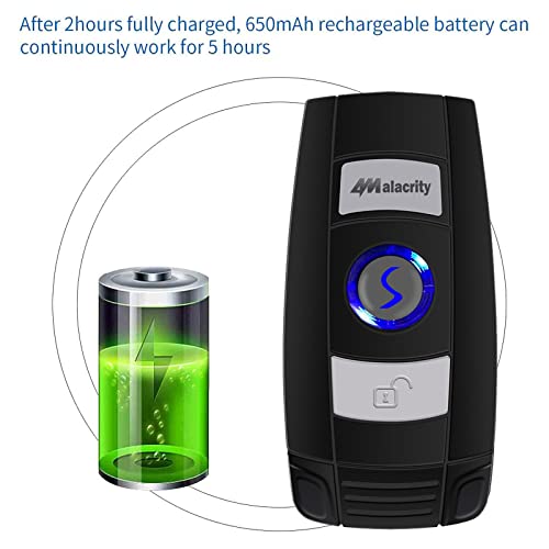Alacrity Bluetooth Barcode Scanner, Portable Mini 1D Handheld Barcode Scanner 3-in-1 Bar Code Reader Scanner Scanning Work with Windows, Android, iOS, Tablets or Computers Able to Scan Codes on Screen