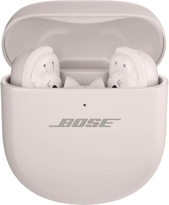 Bose QCEARBUDIIIW QuietComfort Ultra Noise Cancelling Earbuds - White (Renewed)