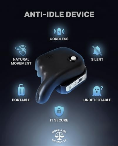 Trackpad Mouse Jiggler Made in USA Silent Undetectable Touchpad Mouse Mover