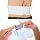 URSA Waist Strap - Ultra Slim, Breathable & Stretchy Microphone Transmitter Straps. Compatible with Most Transmitter/Receivers (White, Medium Waist - Big Pouch)