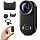 4K Mini Body Action Cameras POV Body Cam, 64GB Sports Camera with Audio Video Recording, Portable WiFi Magnetic Wearable Waterproof Thumb Camera for Motorcycle Vlogging Skiing Cycling Hiking-Black