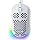 TMKB Falcon M1SE White Gaming Mouse, Wired, Lightweight Honeycomb, 12800DPI