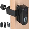 Anti-Theft Doorbell Mount for Blink Video Doorbell Camera(2021 1st & 2nd Gen), No-Drill Adjustable Angle Mount Bracket, 40° to 140°, Ideal for Apartments, Rental Homes & Offices - Black