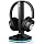 Wireless Headphones for TV, Optical RCA AUX Transmitter Charging Dock