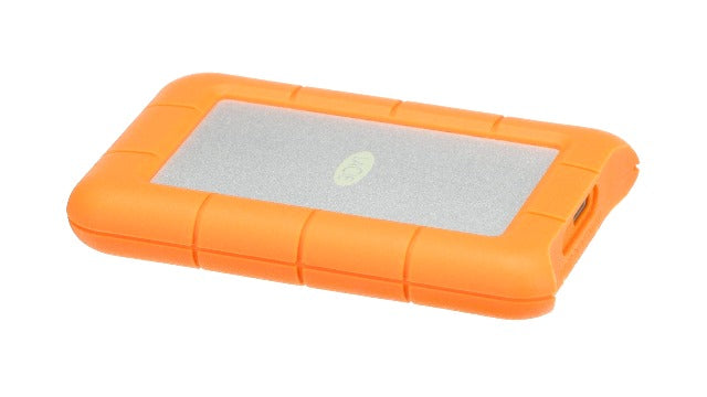 LaCie Rugged Mini, 1TB, 2.5", Portable External Hard Drive, for PC Mac iPad and iPhone, Data Rescue Service (LAC301558)