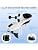 Sainlogic 5G/2.4G WiFi Smart Weather Station with 24/7 AI Weather Forecast, Wireless Indoor Outdoor Weather Station with Extra Sensor, Rain Gauge, Wind Speed, UV, App Alerts, Weather Underground