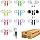 100 Pack Bulk Earbuds for Kids School Classroom,Student Wired Headphones with 3.5 mm Jack Multi Colored Earphones for Computer Chromebook Laptop PC (HTC101)