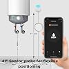 MOBI Smart Home 2.4GHz WiFi Water Leak Sensor, Water Sensor, Water Detector Alarm, Water Leak & Flood Detector, Smart Notification App, Expand with Cameras & Smart Home Devices (3-Pack)
