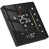 95 to 240V WiFi Smart Thermostat, Programmable Temperature Controller for Boiler Heating Black smart thermostat wifi thermostat smart thermostat for house