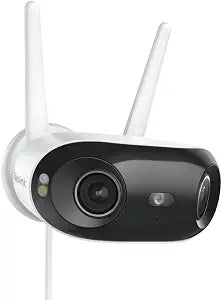 REOLINK 4K 8MP 180° Panoramic Outdoor Security Camera, Dual-Lens Elite WiFi