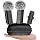 Wireless Lavalier Microphone for iPhone USB C Lav Mic for iPhone 17 16 Android Phone Microphone Video Recording TikTok Vlog Noise Canceling Clip On Microphones (Black, M6-2 in 1)