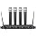 GTDaudio 4 Handheld Wireless Microphone Cordless mics System