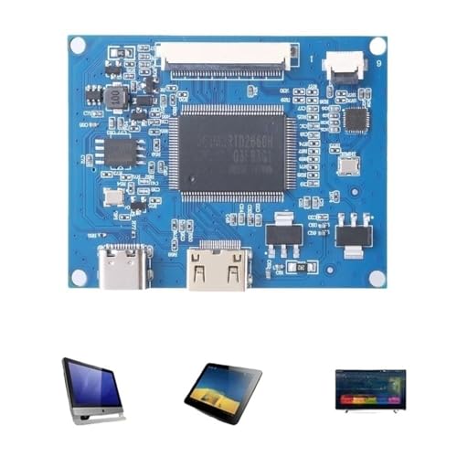 Power Supply Board Driver Board 40pin LVDS Screen Controller Module 1-Channel Signal Output 1024X600