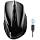 TECKNET Wireless Mouse, BT 5.0/2.4G, Rechargeable 6-DPI Silent, Black