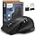 PHILIPS Ergonomic Wireless Mouse, Multi-Device Bluetooth (USB-A/C) for Laptop & Mac/PC, Silent Productivity Mouse with Side Scroll, 5-Level DPI Rechargeable Computer Mouse, Right-Handed Comfort