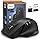 PHILIPS Ergonomic Wireless Mouse, Multi-Device Bluetooth (USB-A/C) for Laptop & Mac/PC, Silent Productivity Mouse with Side Scroll, 5-Level DPI Rechargeable Computer Mouse, Right-Handed Comfort