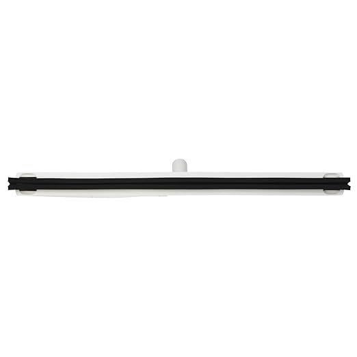Vikan 77555 Squeegee,Fixed Head,Floor,28",PP/RB,White