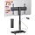 Rolling TV Stand with Power Outlet for 32-75 Inch TVs, 110 lbs Capacity