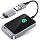 Jemluse Wireless CarPlay Adapter for Apple iPhone - Multi-User Seamless Connection for Convert Wired to Wireless Car Play Adapter - No Latency from iOS 10+ to Screen w/USB C(Lunar Silver)