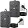 2 Pack 6 Feet Surge Protector Power Strip, 8 AC Outlets and 4 USB Ports (2 USB C), 1430W/11.5A, Flat Plug Extension Cord Outlet Extender for Office, Home, Black