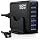 165W GaN Charger Station,6 Port USB C Desktop Fast Charger, Black