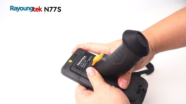 RAYOUNGTEK Rugged Android Barcode Scanner Handheld PDA Mobile Computer with Pistol Grip, 6.0" Display Octa-Core 2.0GHz 4GB+64GB Build-in Zebra SE4710 Engine, 4G LTE/WiFi Warehouse Inventory Scanner