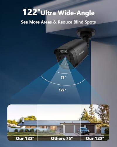 5MP Wired Security Camera System 4Pcs Cameras with 1 | Smart Home - Image 3