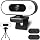 ToLuLu 1080P Full HD Webcam with Ring Light Microphone Streaming Web Camera