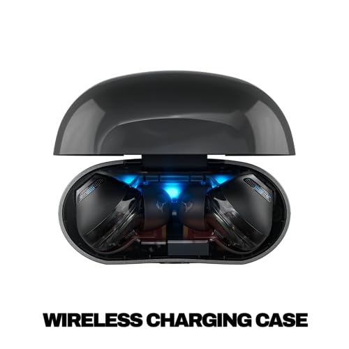 Skullcandy Rail ANC Active Noise Cancelling Wireless Earbuds - True Black