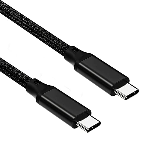 Elfesoul USB C to USB C Cable, 3.2 USB-C Cable 16.5ft, 100W, 4K UHD, 20Gbps