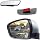 2PCS Rectangle Blind Spot Mirror for Car, Adjustable Wide Angle Mirror with Frame, Universal Side Rear View Mirror, Stick-on Design, HD Glass Convex Mirror for Cars, Trucks, SUVs (Framed)