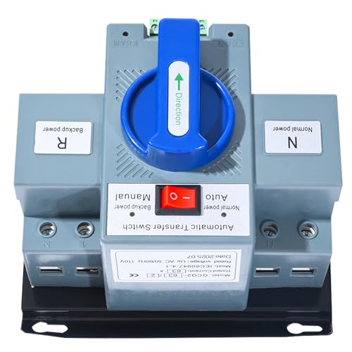 110V 2P 63A Dual Power Transfer Switch 50/60Hz