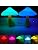 AUSAYE 2 Pack Cute Mushroom Night Light LED Light Sensor Night Lights