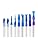 9PCS Carbide CNC Router Bits Set 1/4 Inch Shank