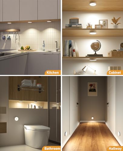 Under Cabinet Lighting with Remote, Motion Sensor Step Lights - Image 5