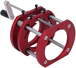 Aluminum Alloy Router Base with 4 Jaw Clamping, Stainless Steel Support Rod, 51mm Maximum Router Table System for DIY Woodworking - Image 1
