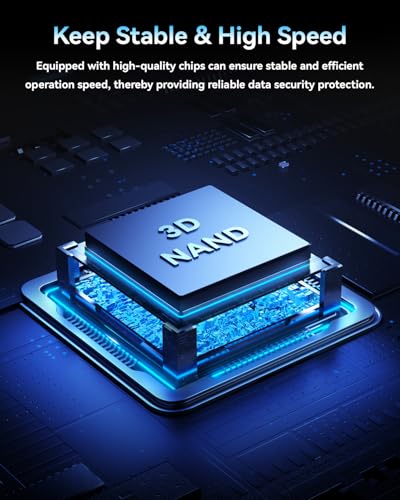 Orlian 500GB External Portable SSD Solid State Drive USB 3.1 Gen 2 Up to 500MB/s High-Speed Solid State Drive for Phone, Windows, Android, PC and More