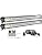 LED Light Bar Kits for Truck - 20 Inch Slim LED Lights Bars,12V 24V Led Work Lights Off-Road Driving Light Bars for ATV Tractor Pickup Golf Cart Snow Blower with Wiring Harness, 2PC