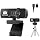 4K Webcam with Tripod, PC Ultra HD Web Camera with Microphone, PDAF Autofocus,Privacy Cover,USB A & USB C Adapter, Plug & Play,Ideal for Business Meetings&Live Streaming