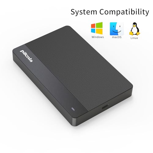Ultra Slim Portable External Hard Drive 250GB USB3.0 HDD Storage for Xbox One X/S, Xbox 360, PS4, PC, Desktop, Laptop, MacBook, Chromebook