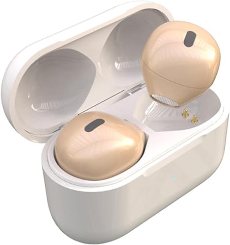 Invisible Earbuds Small Mini Hidden Earbuds for Work, Sleep, Music (Nude)