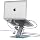 Laptop Docking Station Stand with Fan Aluminum Laptop Riser with USB-C Hub 11-IN-1 4K60Hz HDMI 100W PD Charging USB3.0 Ethernet Audio TF/SD, 360° Swivel, for MacBook Pro/Air, iPad Pro & Type-C Laptops - Image 9