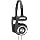 Koss Porta Pro Black Retro 80s Style On-Ear Headphones, Wired 3.5mm Plug