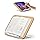 SupeDesk Adjustable Book Stand for Reading, Book Holder with 13 Height Levels, Hands-Free Desktop Book Stand with Page Clips, Foldable Book Stand for Textbooks, Cookbooks, Tablets & Study