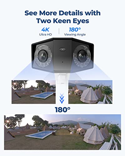 REOLINK Duo 2 PoE 4K Dual-Lens PoE Security Camera in 180 Degree Angle - Image 3