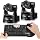 FoMaKo NDI PTZ Camera Bundle, 30X Optical Zoom, NDI 6 & NDI HX3 Certified, AI Auto-Tracking Gen 3, PoE, for Church Worship,BN302