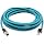 SZRMCC M12 Ethernet Cable D-Code 4 Pin Male to RJ45 Connector High Flex Cat5e Shielded Waterproof Network Cable for Industrial Camera Sensor (10m,Blue)