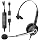 Wantek Monaural Corded USB Headsets with Noise Cancelling Mic and in-line Controls, UC Business Headset for Skype, SoftPhone, Call Center