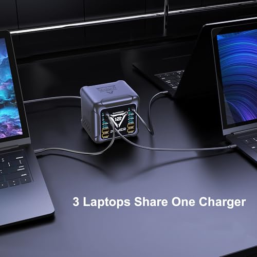 1200W USB C Charging Station, 12-Port GaN Fast Charger - Image 5