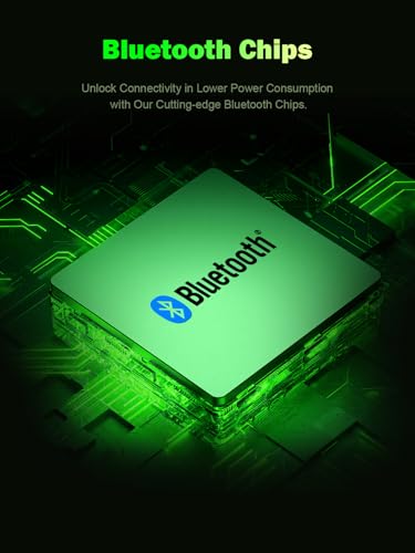 Bluedee Computer Speakers for Desktop PC, Bluetooth AUX Computer Sound Bar
